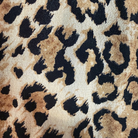 Trashy Diva Halter Dress in Dottie Leopard Print - Picture 4 of 4